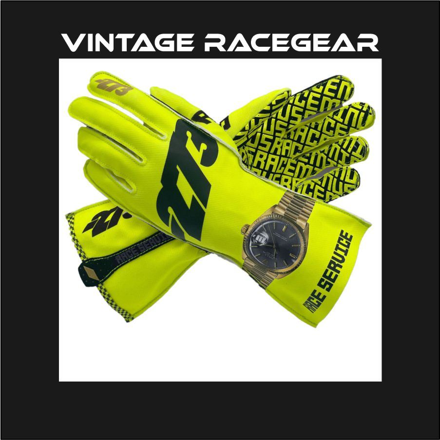 273 Gloves Kart Watch Gloves Yellow