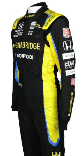 2022 Colton Herta Andretti Autosport IndyCar Racing Suit Black