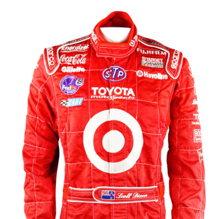 2002 Scott Dixon Ganassi IndyCar Racing Suit Red