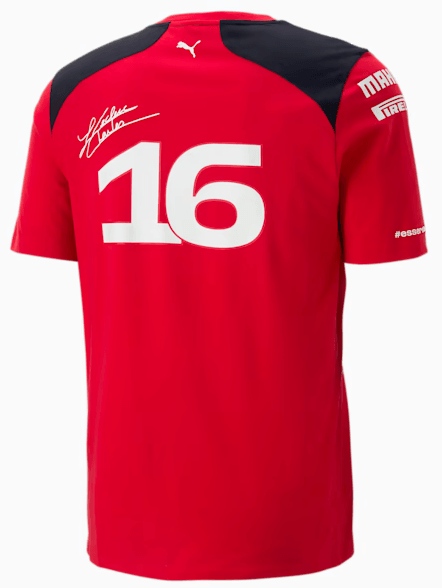 2023 Scuderia Ferrari Charles Leclerc Men's T-shirt