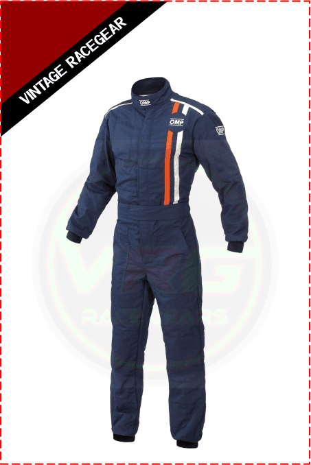 CLASSIC OVERALL FIA 8856-2018 Blue - Vintage Racegears