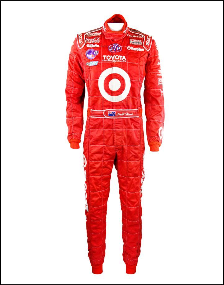 2002 Scott Dixon Ganassi IndyCar Racing Suit Red