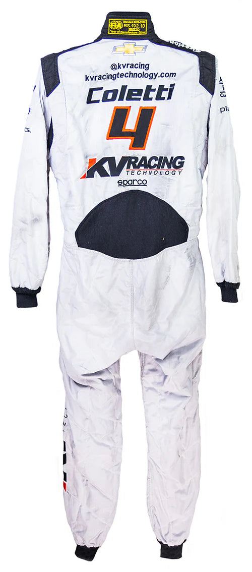 2015 Stefano Coletti Racing INDYCAR Suit White