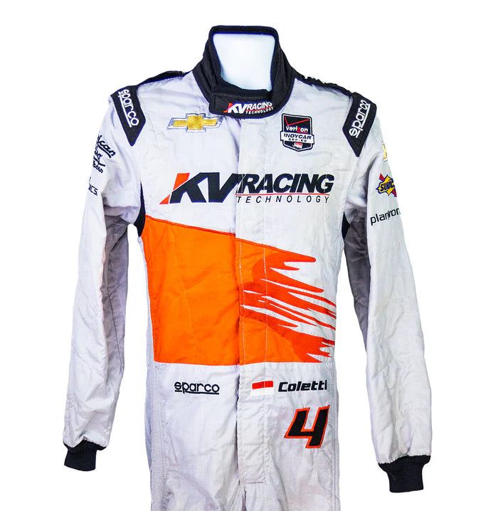 2015 Stefano Coletti Racing INDYCAR Suit White