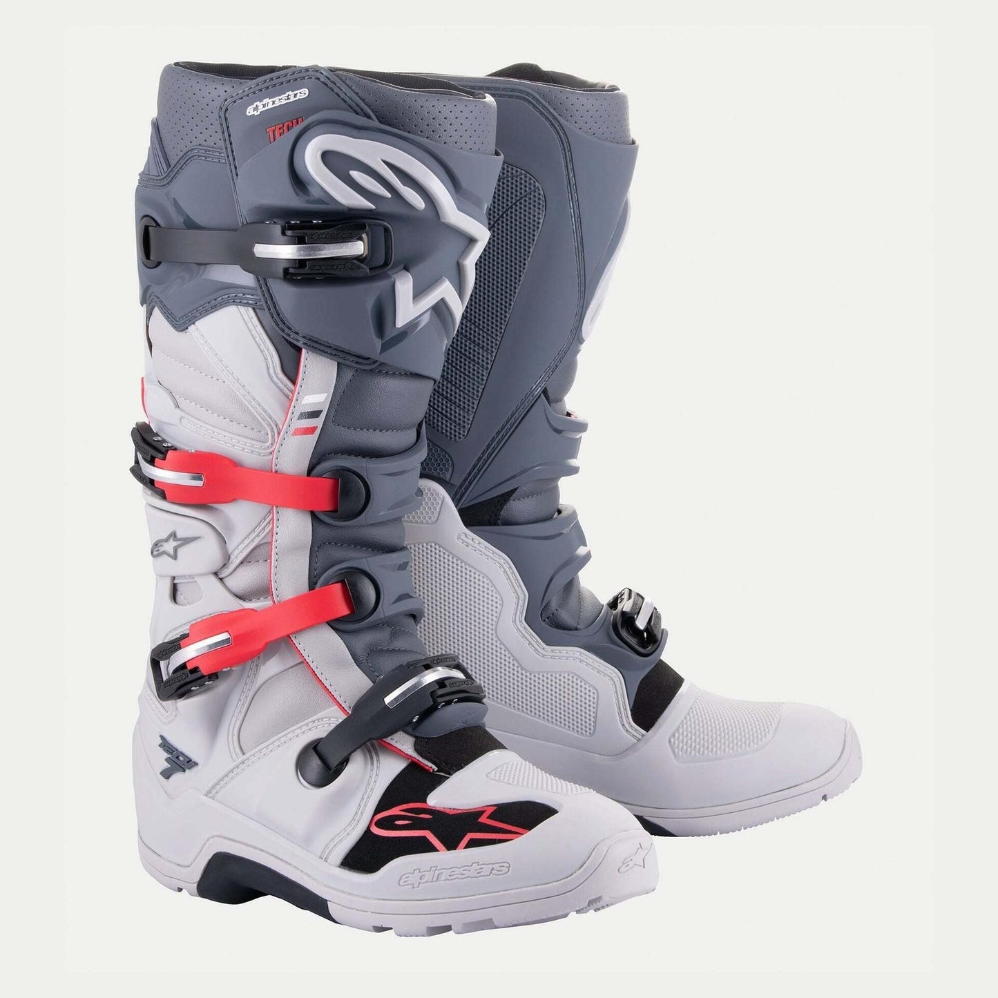 Alpinestars Tech 7 Enduro Boots Gray White