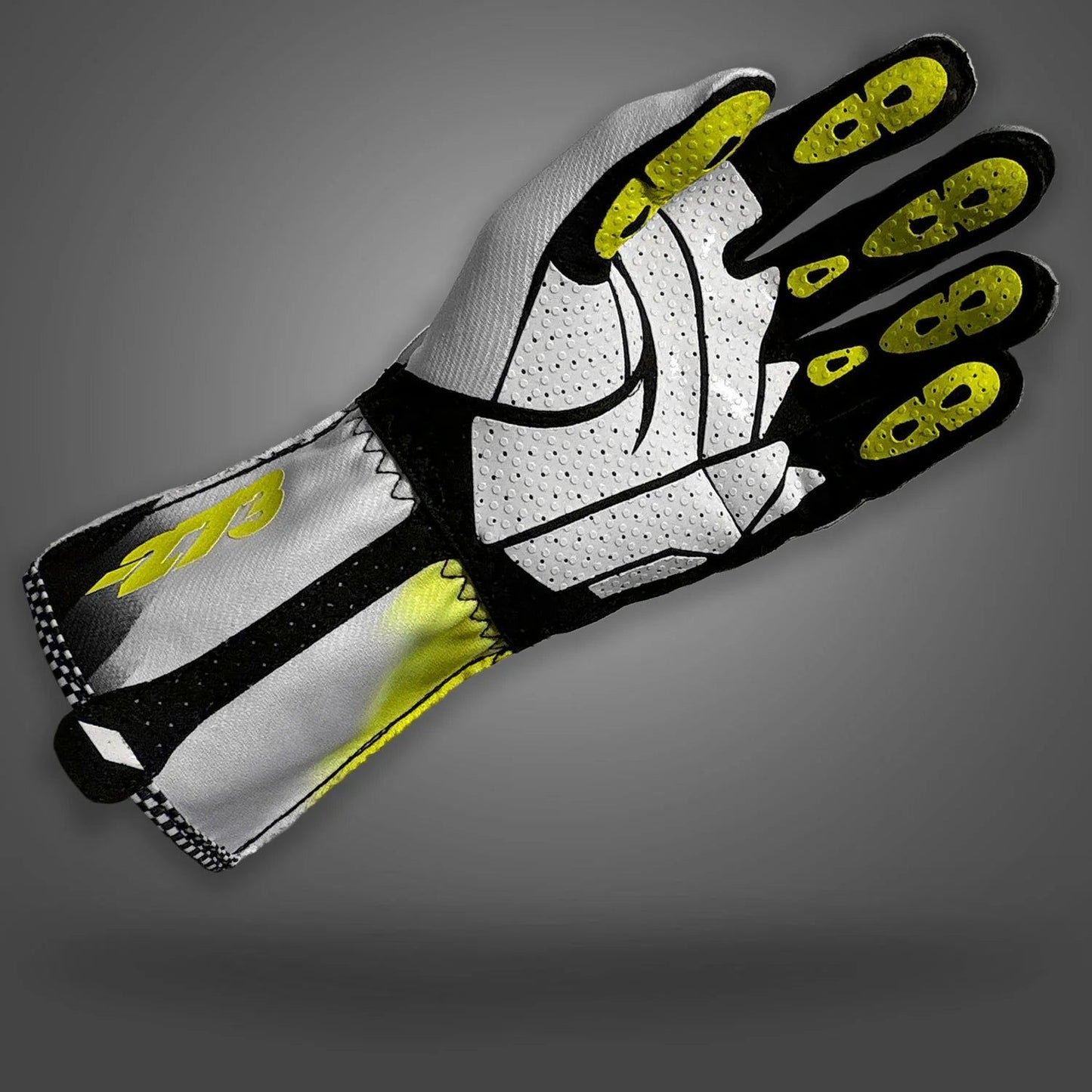 273 SUPERSONIC Fluo Gloves Yellow/Black/White