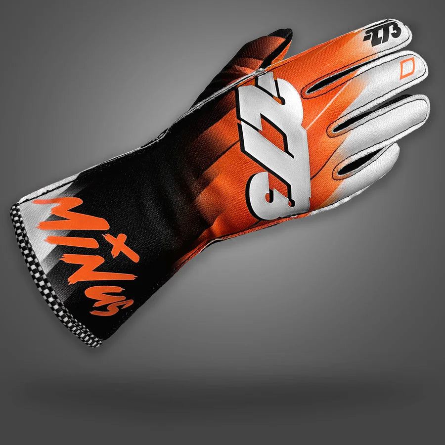 273 SUPERSONIC Fluo Gloves Orange/Black/White