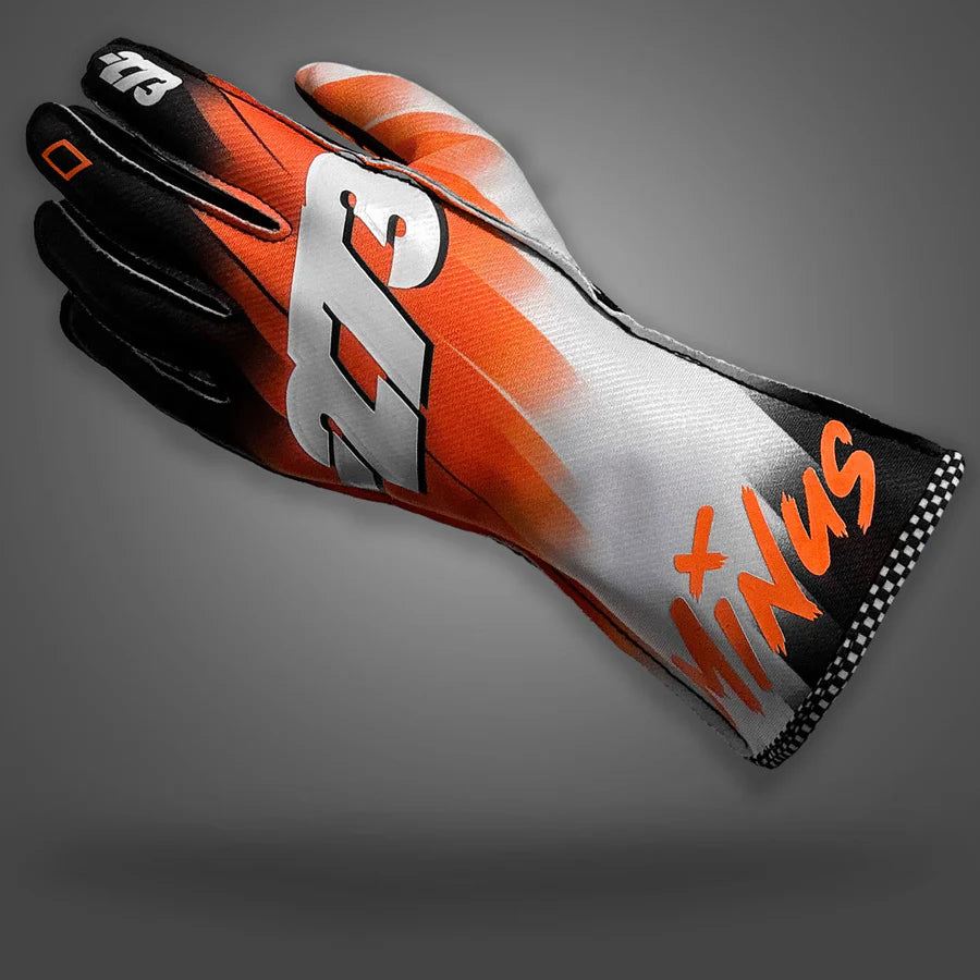 273 SUPERSONIC Fluo Gloves Orange/Black/White