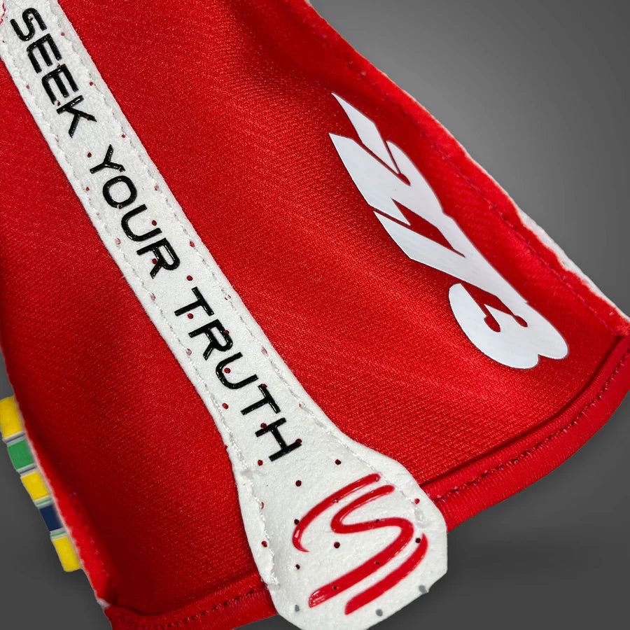 273 x AYRTON SENNA Gloves Red