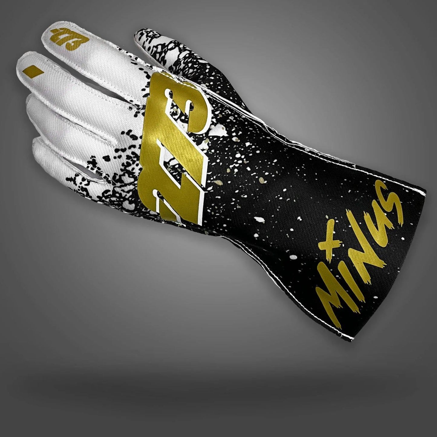 273 DRIP Gloves Black/White/Gold