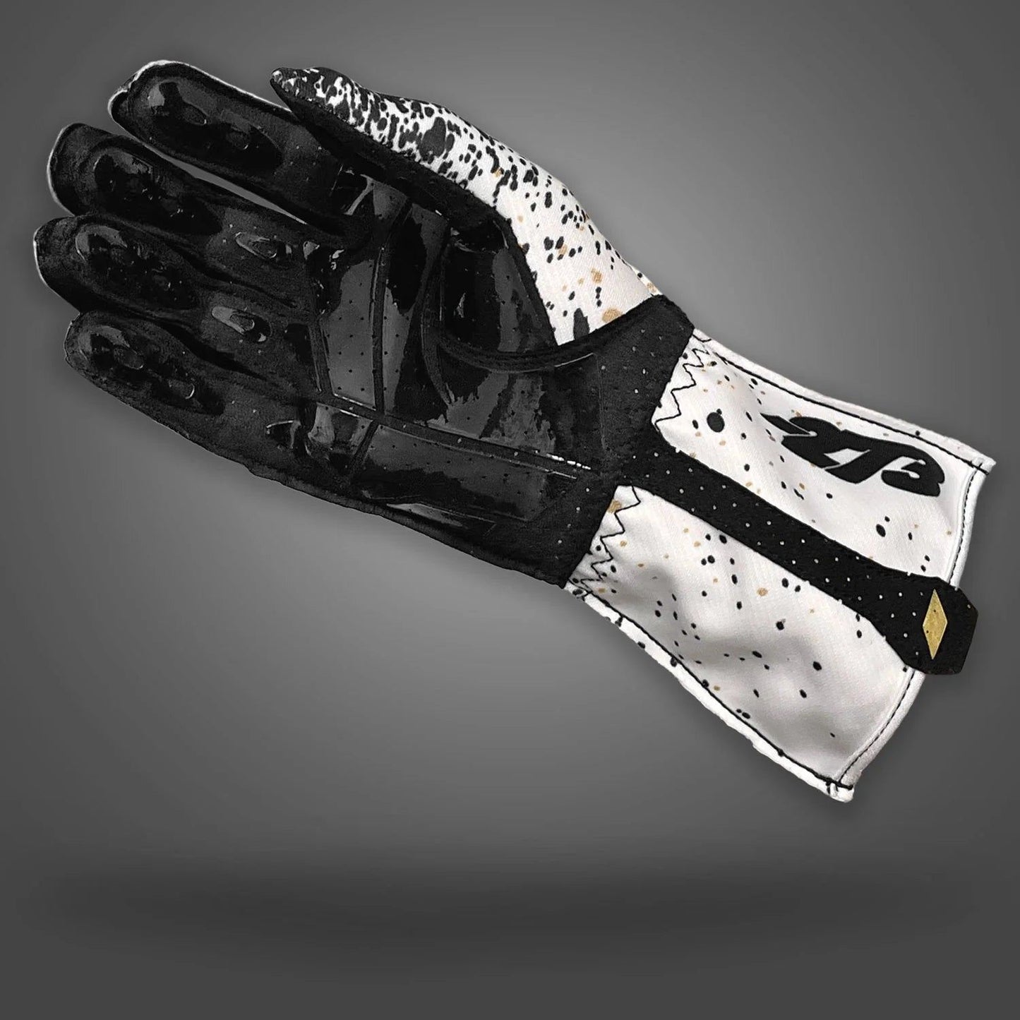 273 DRIP Gloves Black/White/Gold