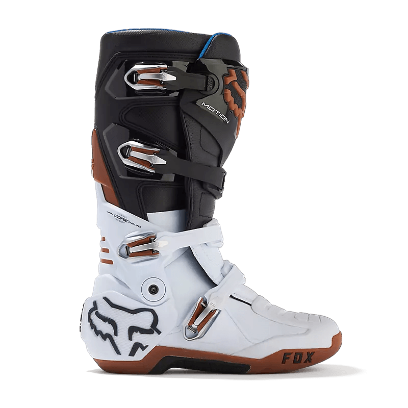 Fox Racing Orange Motorcycle Motion Boots