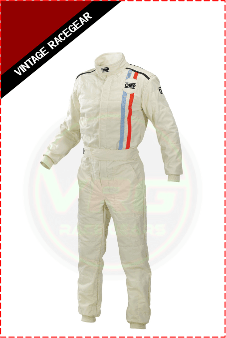 CLASSIC OVERALL FIA 8856-2018 Cream - Vintage Racegears