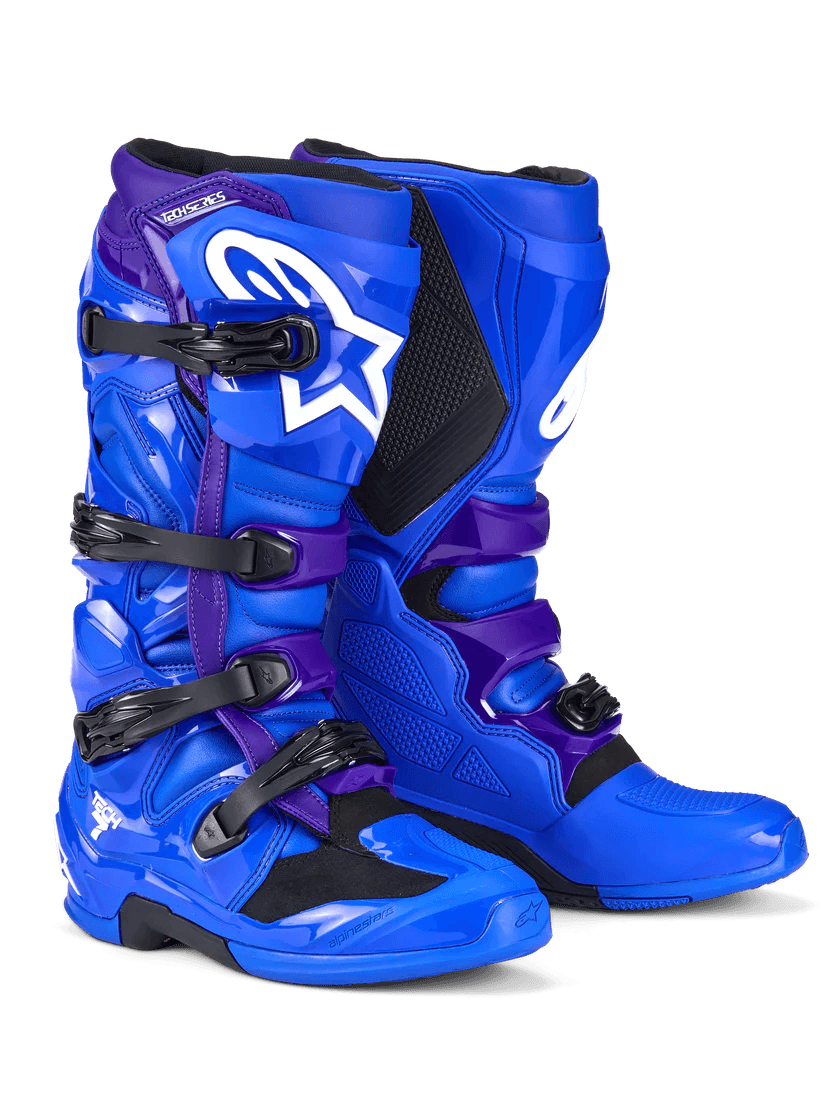 Motocross Tech 7 Boots Blue