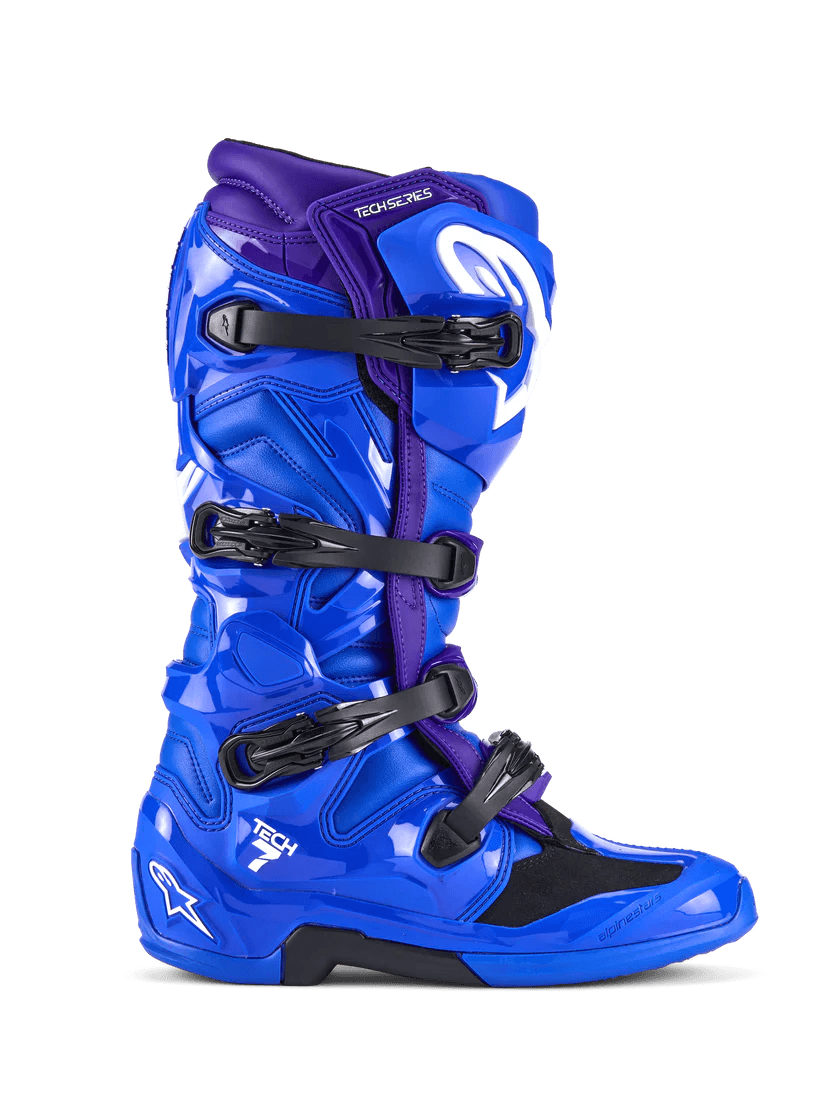 Motocross Tech 7 Boots Blue