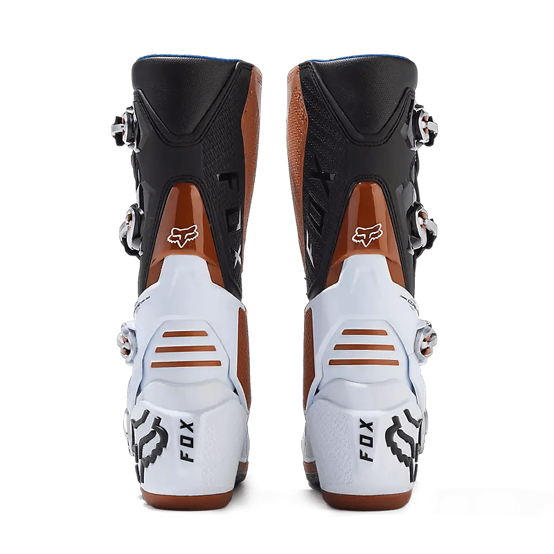 Fox Racing Orange Motorcycle Motion Boots
