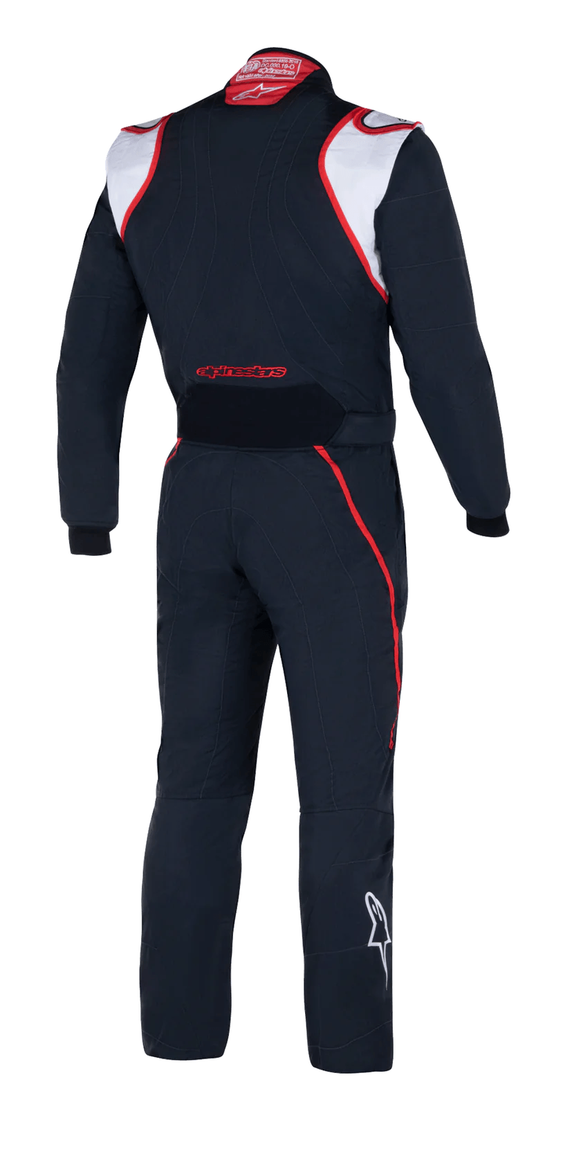 GP Race V2 Bootcut Suit Black White Red