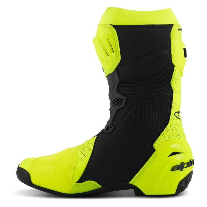 Alpinestars Supertech R Vented Motorcycle Boot (Fluo Yellow|Black)