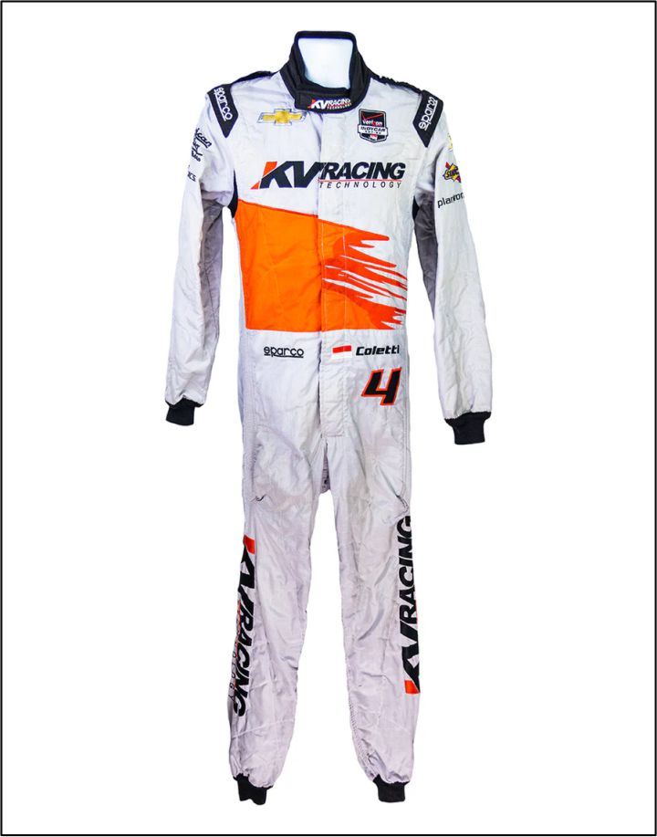 2015 Stefano Coletti Racing INDYCAR Suit White