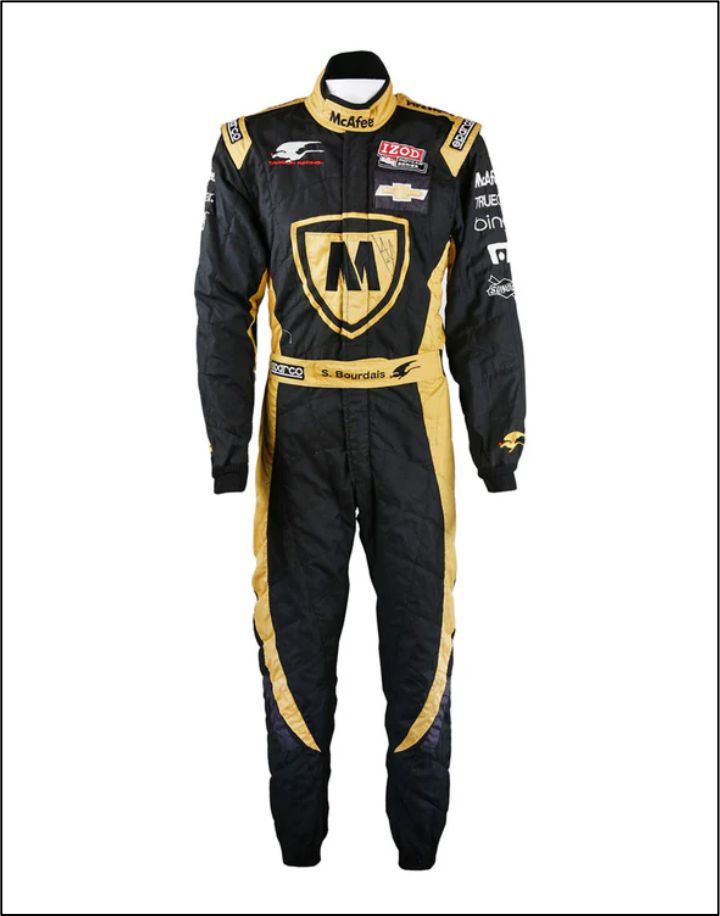 2012 Sebastien Bourdais Dragon Indycar Racing Suit Black
