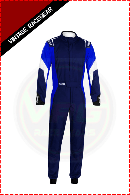 Utrustningspaket Racing Performance Sparco Suit Navy - Blue - Vintage Racegears
