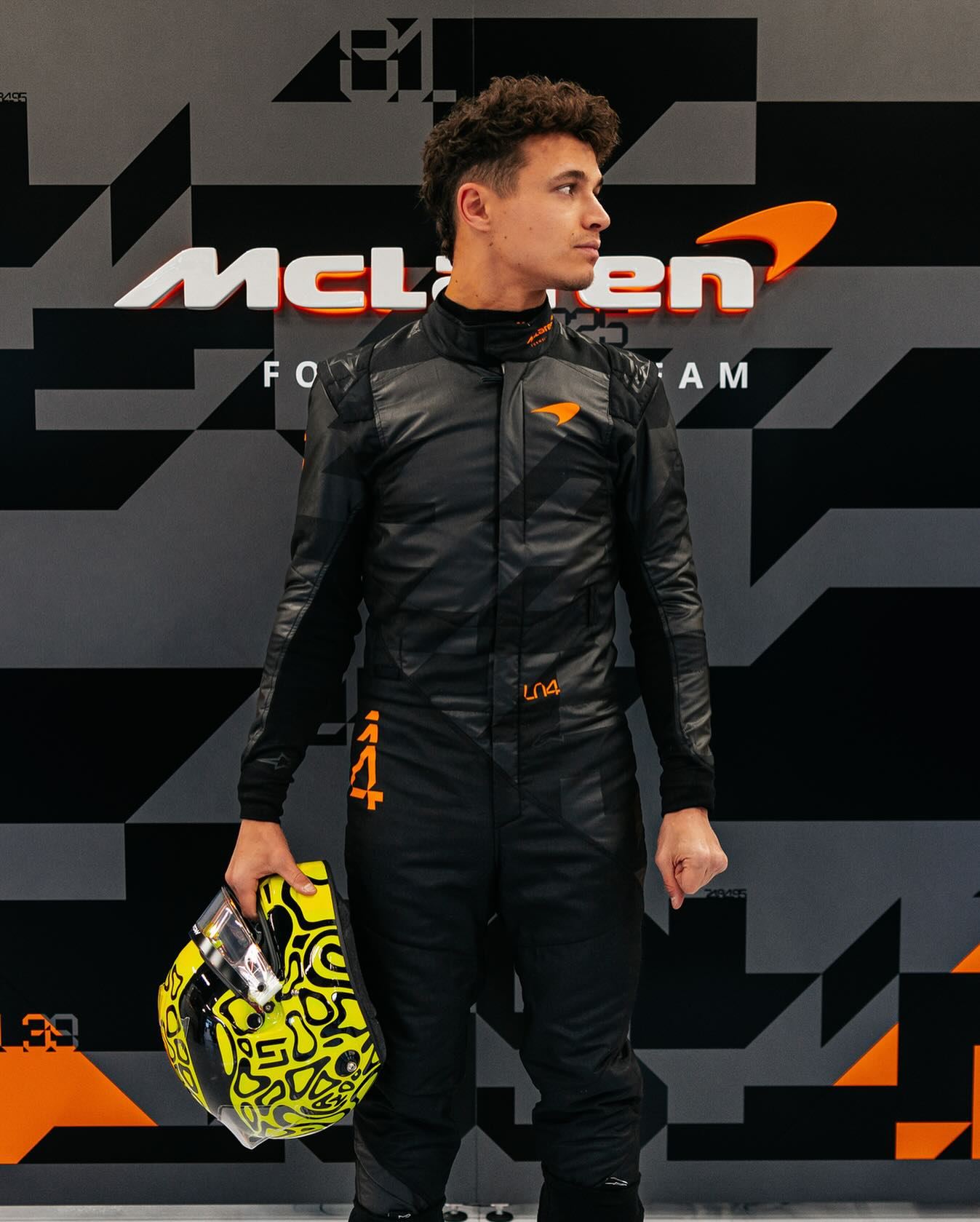 2025 McLaren Lando Norris F1 Racing Suit