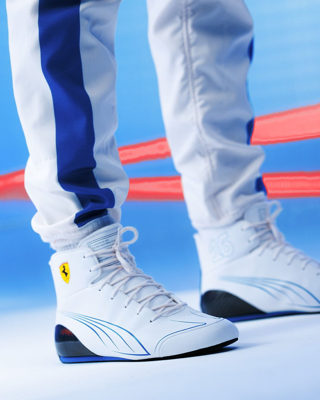 2025 Charles Leclerc Miami GP Blue F1 Ferrari Race Suit