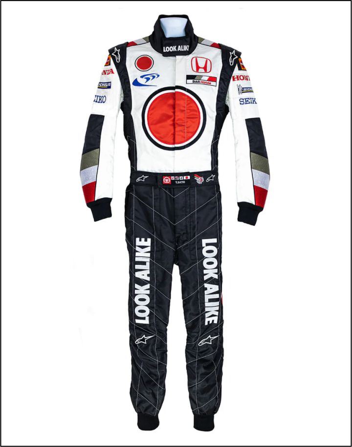 2005 Takuma Sato Lucky Strike Honda British American Racing Suit