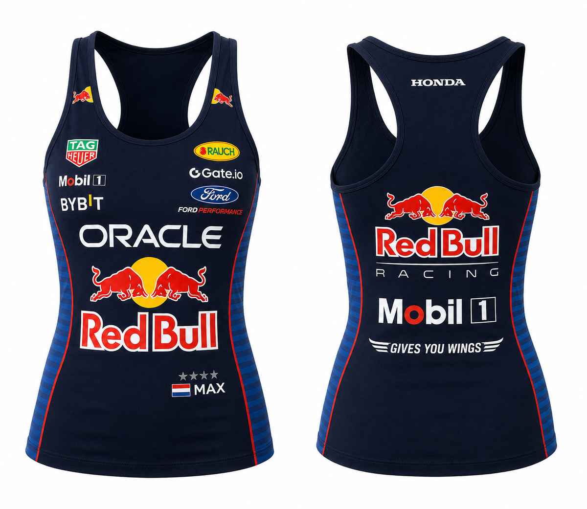 2026 F1 Team Red Bull Racing Women's Tank Top Navy Blue