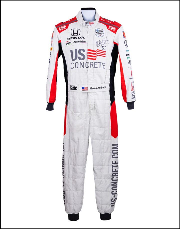 2019 Marco Andretti Indianapolis 500 Racing suit White