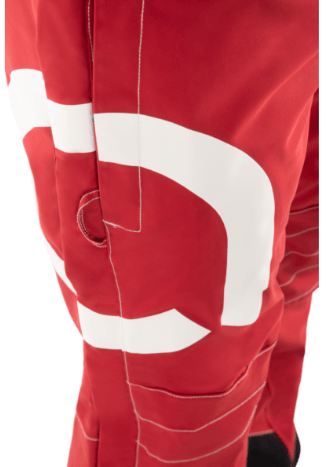 A Team Speedster Women's Side Zip Pants Red