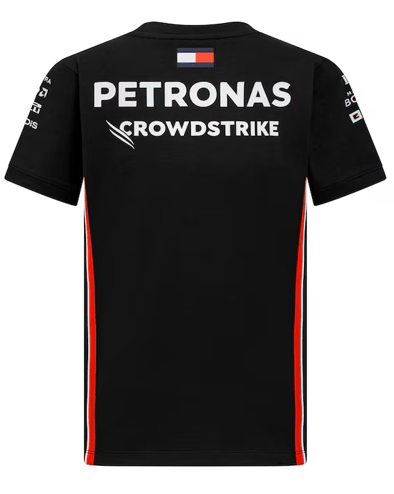 2023 Mercedes AMG Petronas f1 team t shirt Black