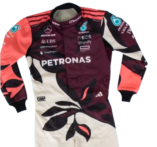 2025 George Russell Miami Mercedes F1 Race Suit