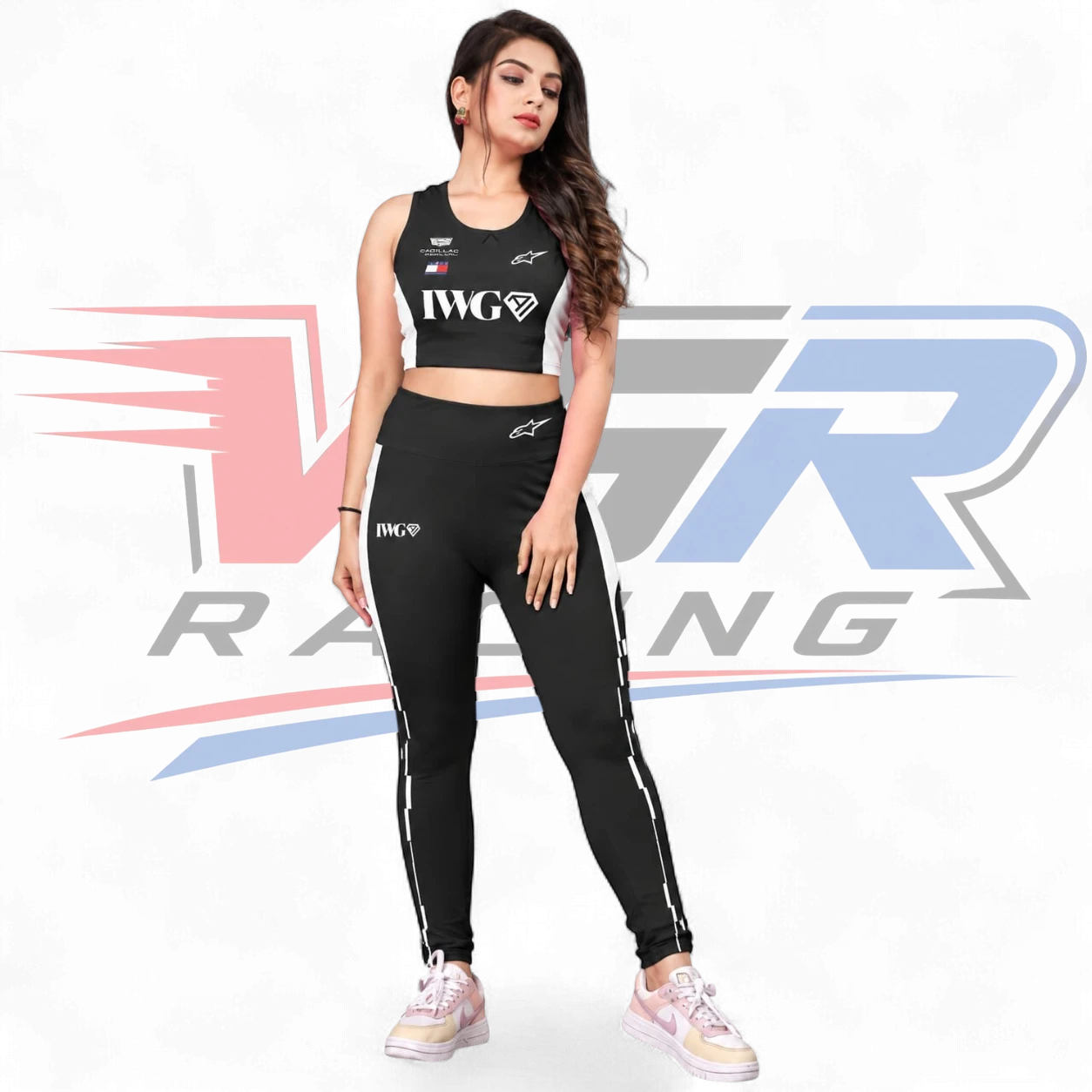 2026 F1 Team Cadillac Women's Yoga Set Black