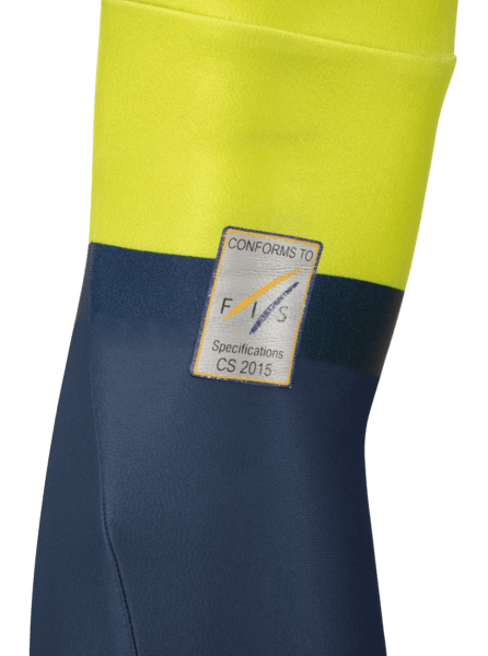 Iconic Kids' GS Race Suit Acid Lime