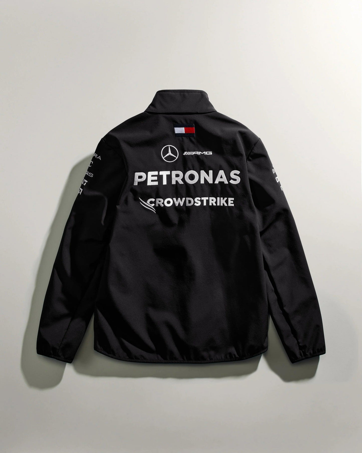 Men's 2024 Team Softshell Jacket Black - Vintage Racegears