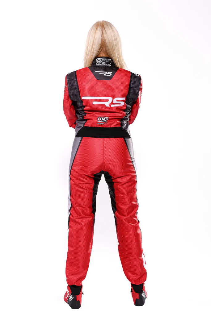 RS Kart Racing Suit Red 2025