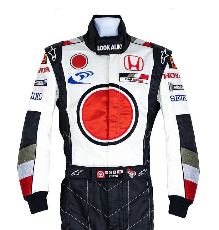2005 Takuma Sato Lucky Strike Honda British American Racing Suit