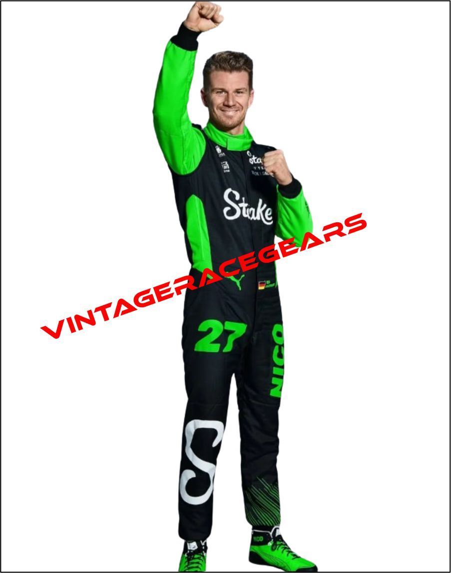 New 2025 KICK Sauber Nico Hulkenberg F1 Race Suit