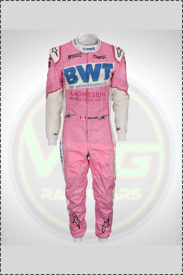 2020 Sergio Perez F1 BWT Race Suit - Vintage Racegears
