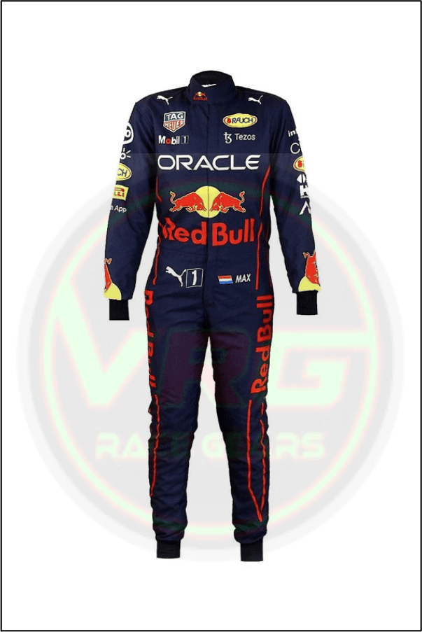 2022 Max Verstappen RedBull F1 Race Suit - Vintage Racegears