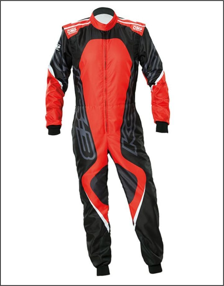 2025 OMP KS-3X Art Kart Suit Red