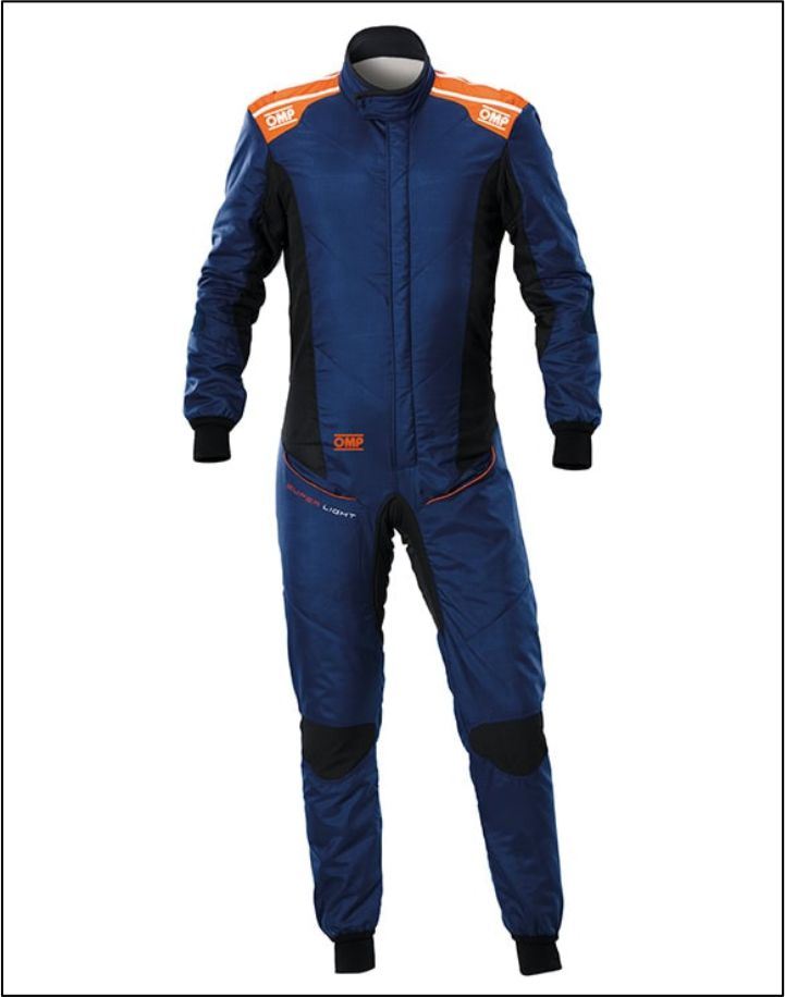 OMP Tecnica Super Light Race Suit Navy Blue