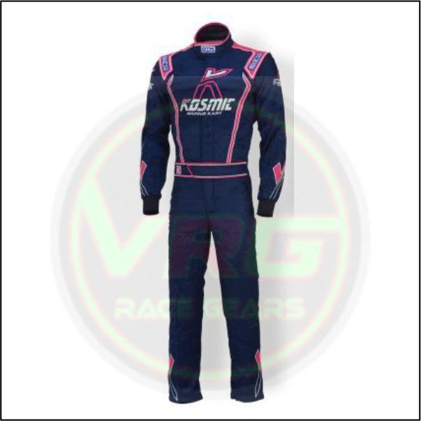 KOSMIC OMP Driver Suit 2019- Blue - Vintage Racegears