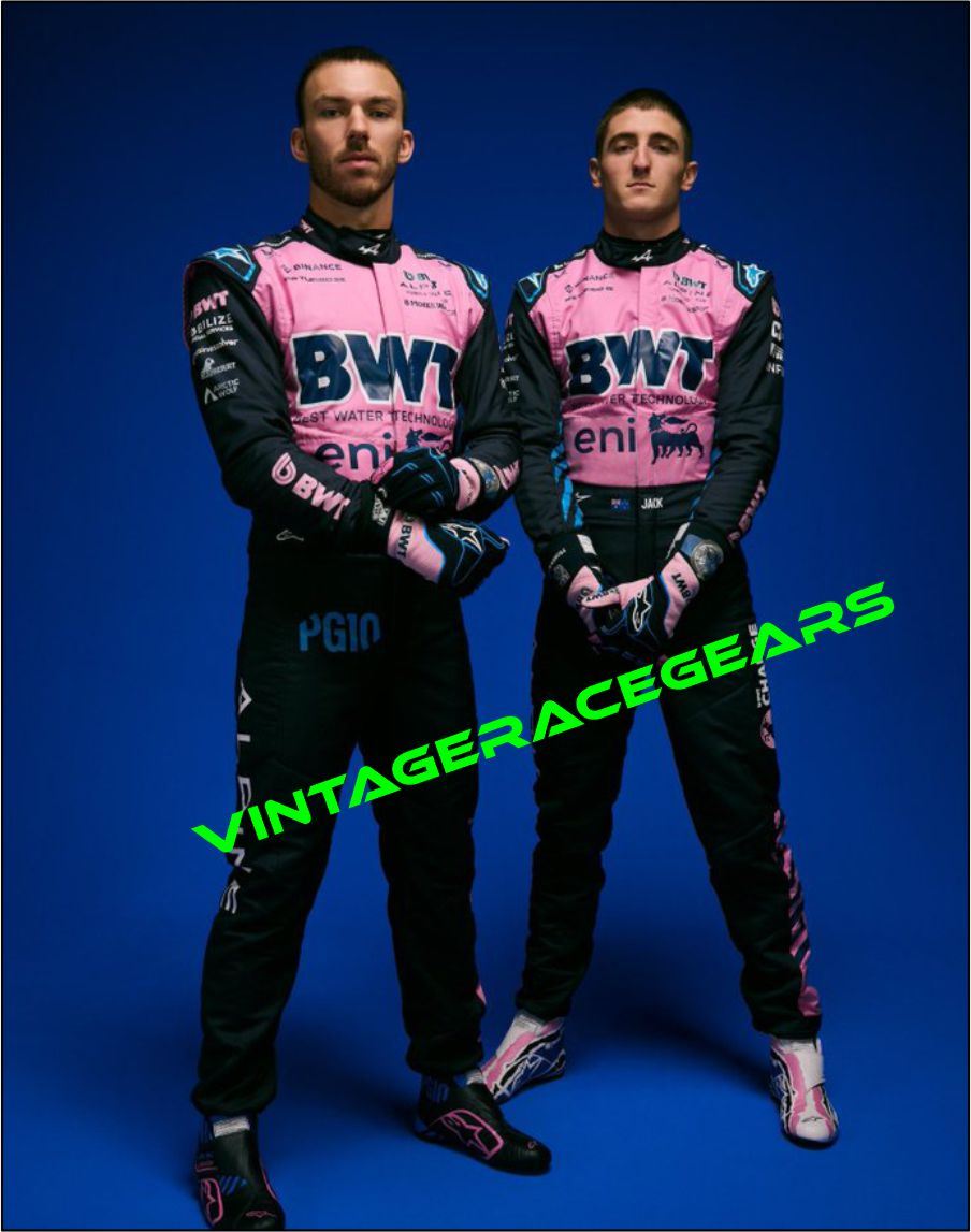 New 2025 Alpine BWT Pierre Gasly F1 Race Suit