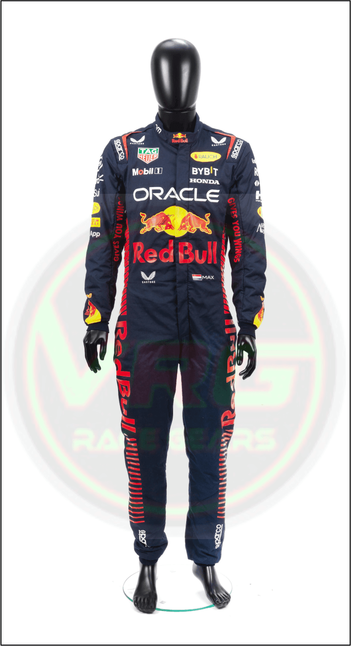 2023 Max Verstappen F1 Red Bull Race Suit - Vintage Racegears
