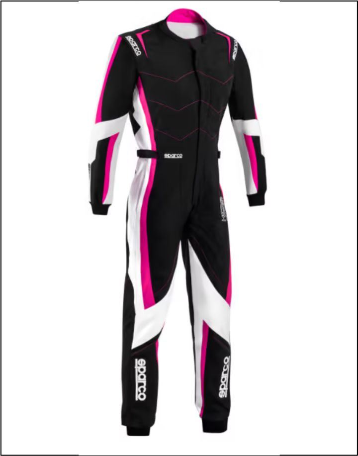 2025 Sparco Kerb Advanced Kart Suit Pink