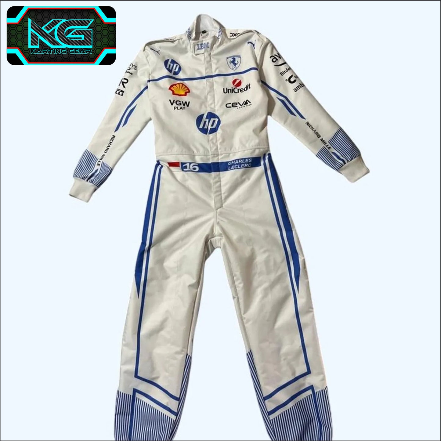 Scuderia Ferrari HP 2025 Charles Leclerc F1 Race Suit - Monaco GP