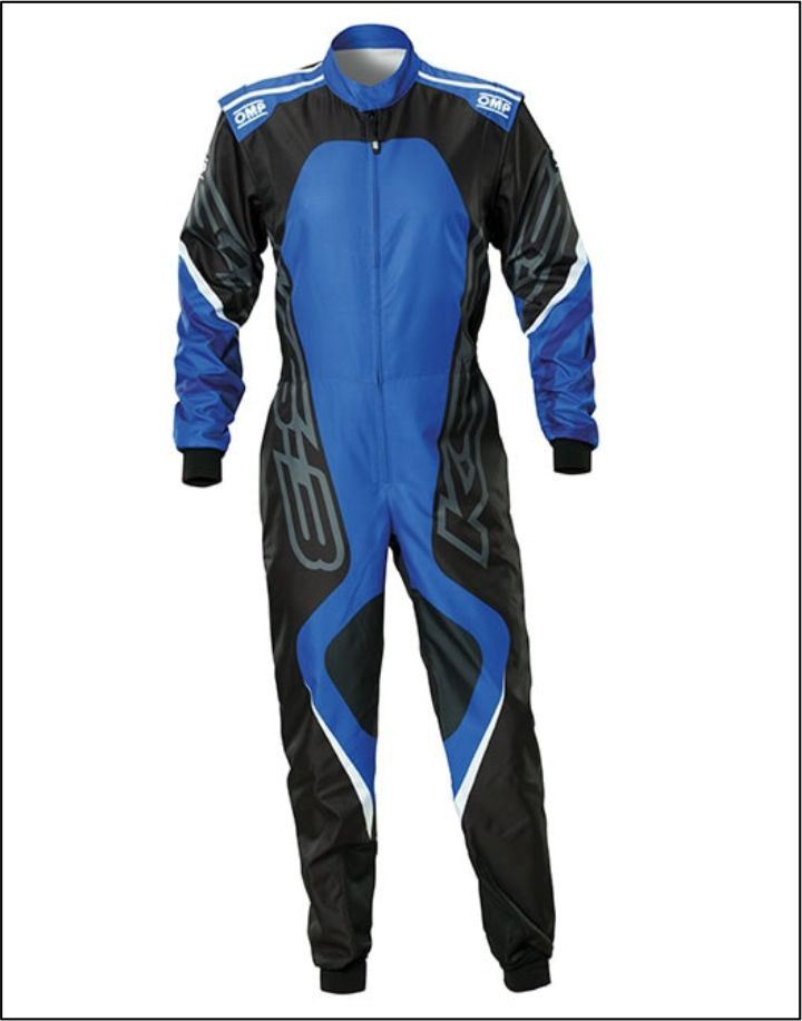 2025 OMP KS-3X Art Kart Suit Blue