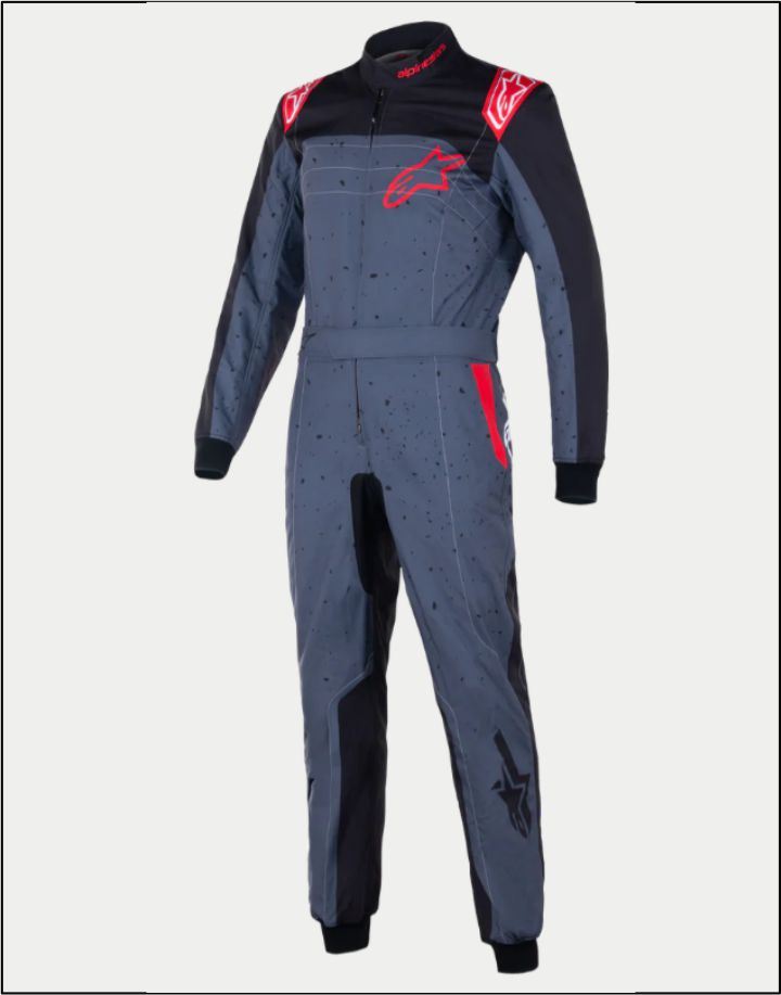2025 KMX-9 V3 Graphic 6 Suit Gray Black